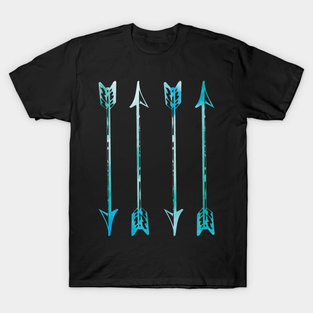 4 Arrows T-Shirt by lunabelleapparel